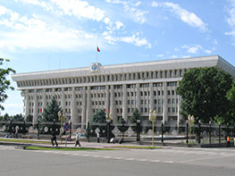 Parliament building, Bishkek, Kyrgyzstan